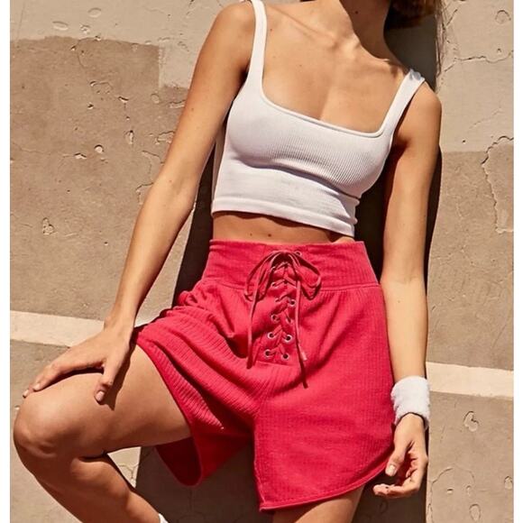 Free People Movement Can't Handle This Shorts Pink Size XS Athleisure Sporty - Picture 1 of 14